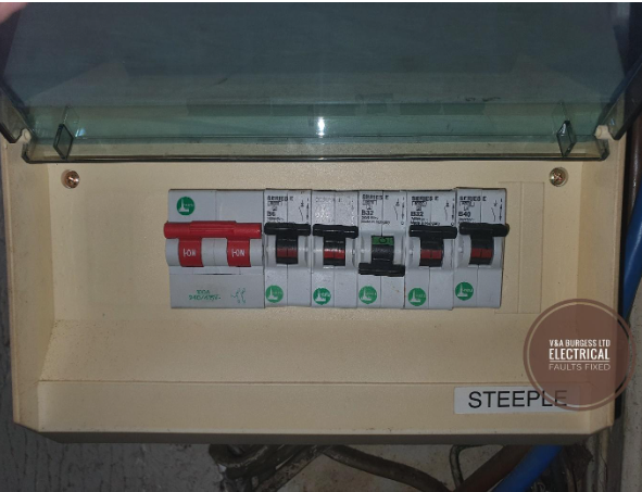 Blown electrical fuse, tripped breaker, Safety?